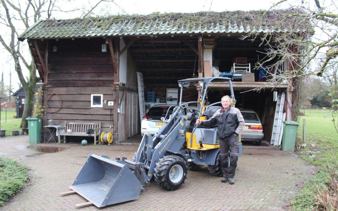 Elektrische shovel afgeleverd aan Landbouwbedrijf Oude Ronde uit Wageningen